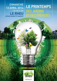 Affiche-Printemps des jardins énergies le rheu