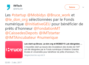 l'IMT incube MOBiDYS