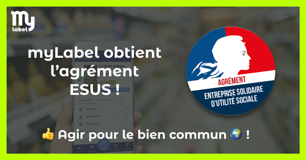 myLabel obtient l'agrément ESUS !