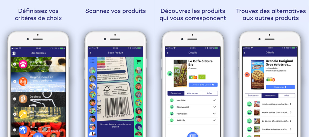 L'application citoyenne myLabel pour scanner ses produits