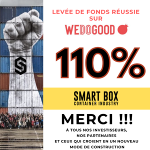 Réussite levée de fonds SmartBox Industry sur We Do Good